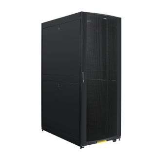 Premium Server Cabinet, 47RU, Steel Construction, Black