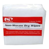 FIS Non-Woven Dry Wipes 4" x 4"-100pk