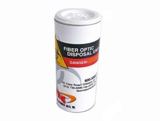 FIS Standard Fiber Optic Disposal Unit w/Slide Top