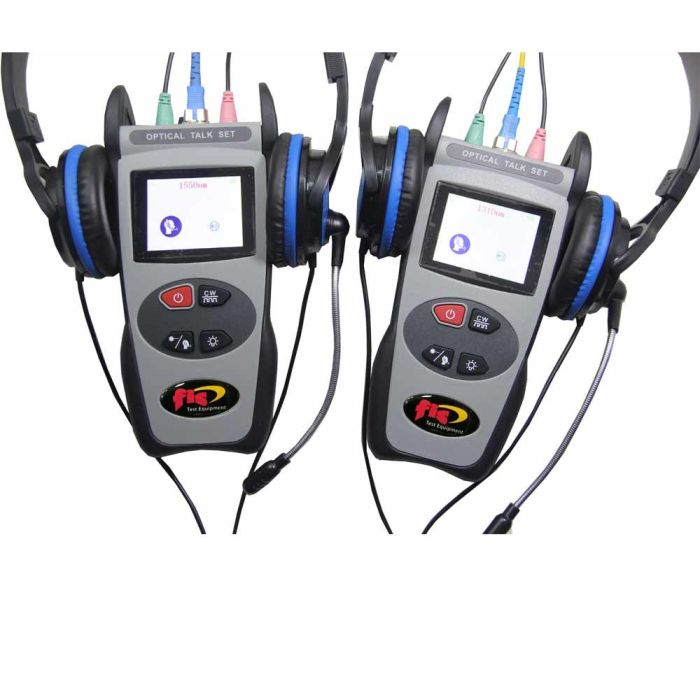 FIS Talk Set Singlemode/Multimode with SC/FC Interchangeable