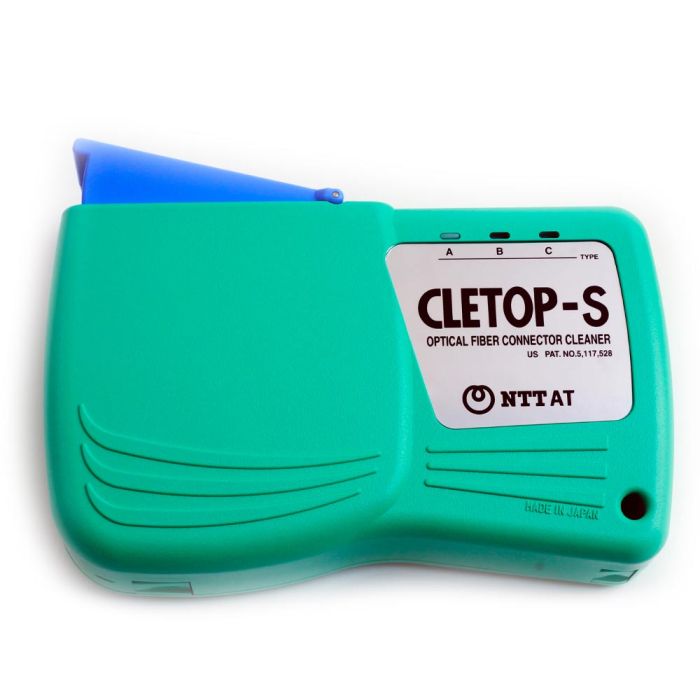 Cletop Connector Cleaner Cletop-S for SC, FC, ST, E-2000 Blue Tape