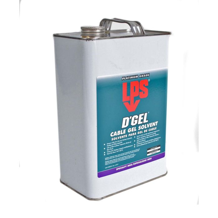 PT Tech Cleaning Solution D'Gel Cable Gel Solvent 1 Gallon - Fiber