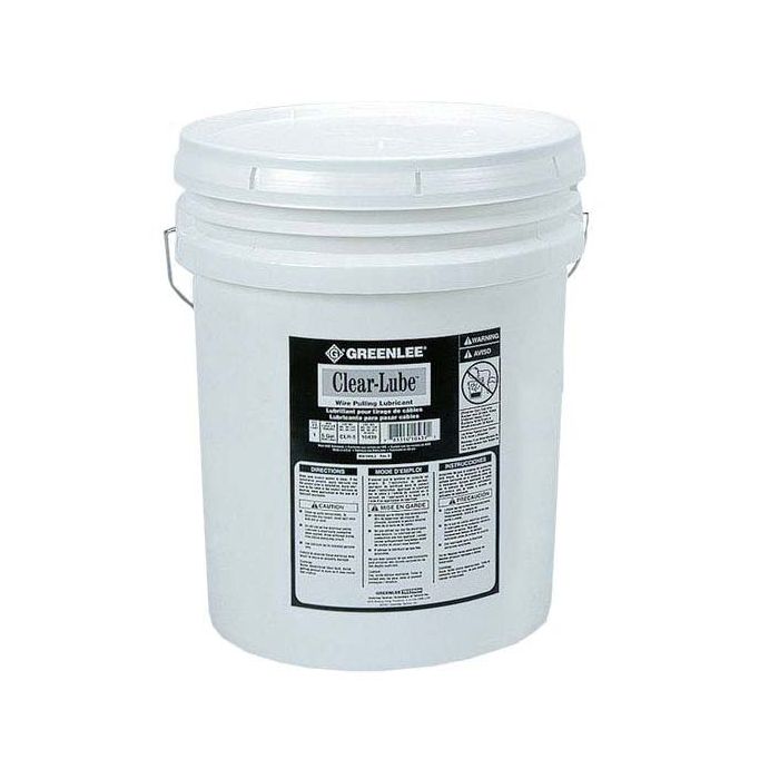 Greenlee Clear Lube Cable Pulling Lubricant-5 Gallon - Fiber