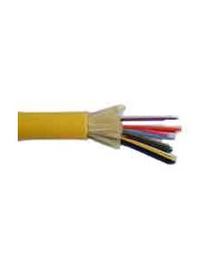 Corning® 48 Fiber Distribution Fiber Optic Cable SM 9/125 Riser - Yellow