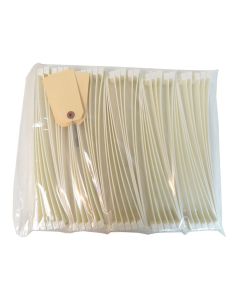 FIS Basic Cable Tie Wraps White (50pk)