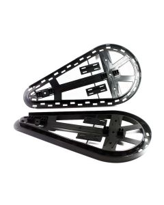 Multilink Sno Shoe with Strand Mount Hardware 10" Plastic (One Pair)