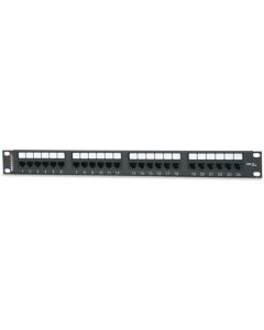 Signamax 24-Port Cat5e 1U Screened Patch Panel