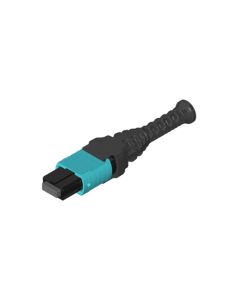 1x4, 1x8, 1x12 Fiber MM Elite Female MTP Housing with Push/Pull Boots - 50pk