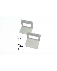 FIS Rack Mounting Brackets 4RU 23" Off White (Pair)