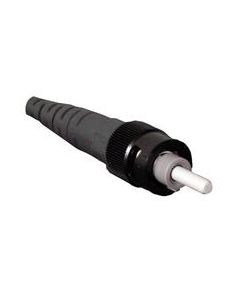 Corning® ST Connector Multimode Heat Cure 2mm-Black, Single Pack