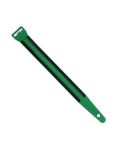 FIS Cable Management Tie Wrap Basic 1"(W) x 12"(L) Green (100-Pack)   