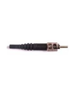 FIS ST Connector Multimode Stainless 2mm Black