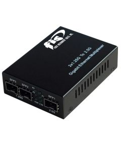 FIS Media Converter (2) x 1.25 Gigabit SFP to (1) 2.5 Gigabit SFP