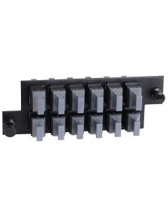 FIS Adapter Plate, 4X SHD MTP 12 Pack, Black, Type A