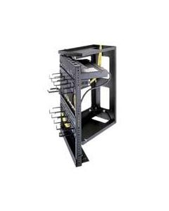 Mid Atlantic Wall Mount Swing Frame Rack 19" 25RU x 24" Deep