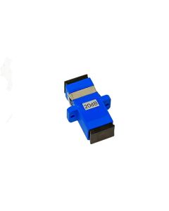 FIS SC Attenuator Female to Female Singlemode 1310/1550  Bulkhead 20dB 