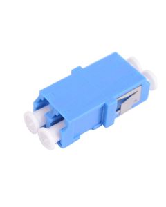 FIS LC Duplex Adapter Ceramic Flangeless-Blue