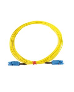 High Density Round Duplex 2mm SM LC/UPC-LC/UPC Uniboot Brown 5 Meter Patchcord