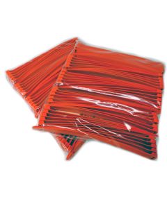 FIS Cable Management Tie Wrap Basic 1"(W) x 12"(L) Orange (100-Pack)   