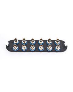 Corning® Adapter Panel CCH Singlemode Loaded with ST Adapters (12-Port) Ceramic Insert
