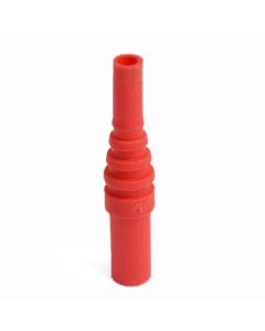 FIS Connector Boot SC 3.0mm Red - 25 Pack