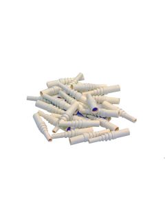 FIS Connector Boot SC 3.0mm White - 25 Pack