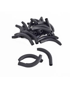 FIS Connector Boot SC & FC 3.0mm 90 Degree Boot Black - 25 Pack