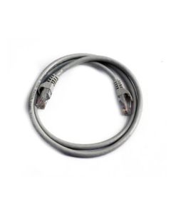 FIS Copper Cat 6A Patch Cable with Snagless Boots 15ft - Gray