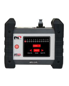 FIS MPO 12 Fiber VFL: OPTIPATH Test Equipment
