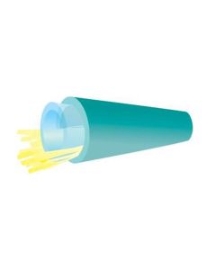 TLC Furcation Tube 3mm Aqua w/Pull String