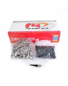 FIS ST Connector Multimode 125um 900um-Black Boot