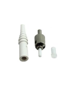 FIS ST Connector Singlemode 126um Zirconia Ferrule 3.00mm Boot