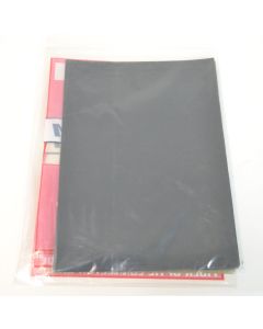 FIS 15um Lapping Film / Polishing Film Silicon Carbide 9" x 6.5" Sheet Gray - 25 Pack