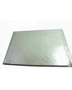 FIS .3um Lapping Film / Polishing Film Aluminum Oxide 9" x 13" Sheet White - 25 Pack