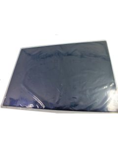 FIS 5um Lapping Film / Polishing Film Silicon Carbide 9" x 13" Sheet Black - 25 Pack