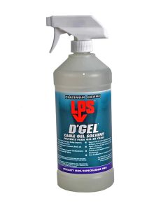 PT Tech Cleaning Solution D'Gel Cable Gel Solvent Spray Bottle 32 oz.