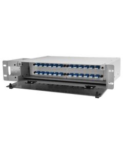 FIS Rack Mount 2RU Flush Mount 19" Extended Footprint Off White