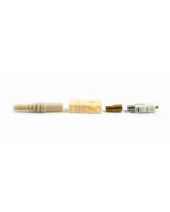 FIS SC Connector Multimode Stainless Alloy Ferrule 3mm Boot