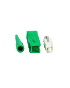 FIS SC/APC SM Zirconia Connector w/900um Boot-100 Pack