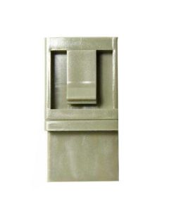 FIS LC Adapter Duplex Beige Multimode - No Flange