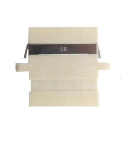 FIS LC Adapter Quad Beige Multimode - No Flange