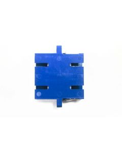 FIS SC Adapter Duplex Blue Singlemode - with Flange