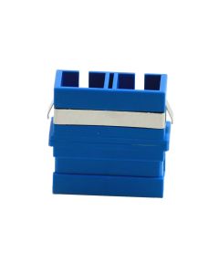 FIS SC Adapter Duplex Blue Singlemode - No Flange