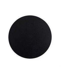 FIS Polishing Pad 90 Durometer Rubber Circular 5" Black