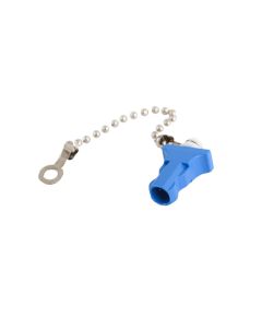 FIS Connector Dust Cap & Chain SC Metal