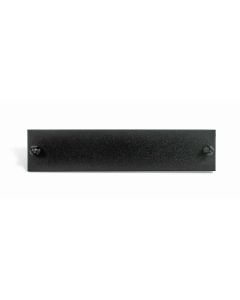 FIS Adapter Plate Blank Plate with No Holes Unloaded Black