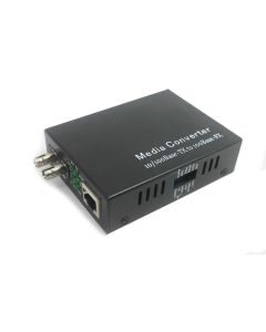 FIS Media Converter ST Multimode 10/100/1000 Base-T/TX to 1000 Base-FX
