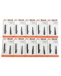 FIS Splice-On Connector Cheetah LC PC Multimode 50um OM2 900um Black 10 Pack