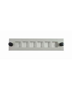 FIS LC Duplex 6 Pack Square Hole