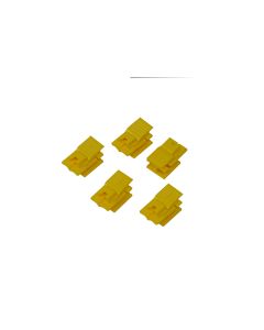 FIS Splice-On Connector LC Duplex Clip 5 Pack